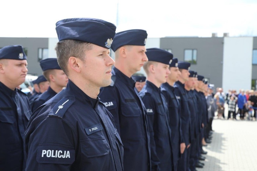 Kraków, ślubowało 51 nowych funkcjonariuszy policji