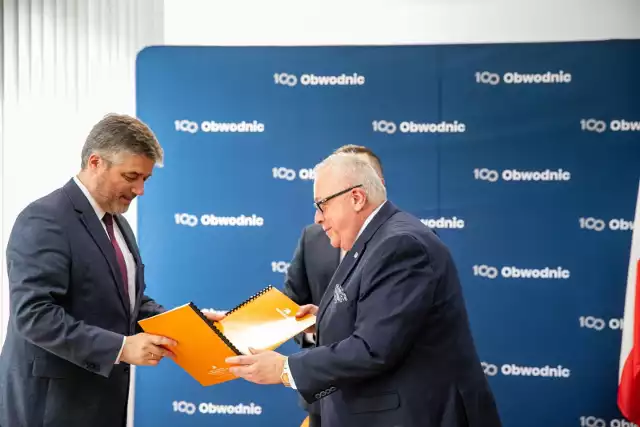 Podpisanie umowy na budowę południowej obwodnicy Bielska Podlaskiego