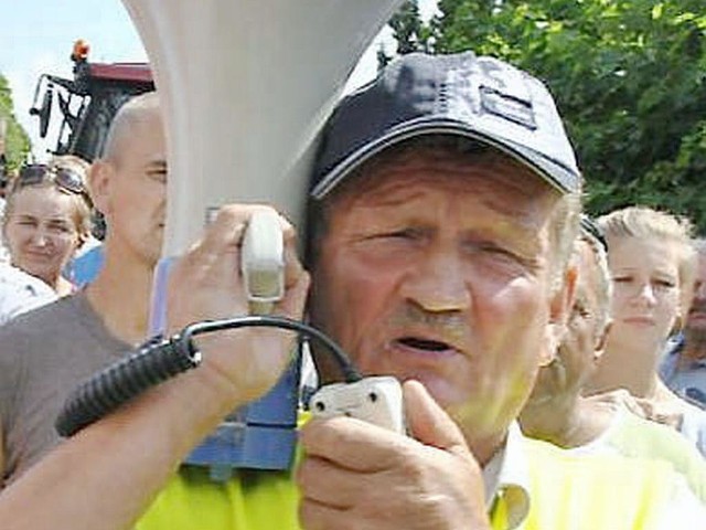 - Biorę na siebie pełną odpowiedzialność za protesty - twierdzi Marek Duszyński, organizator blokad