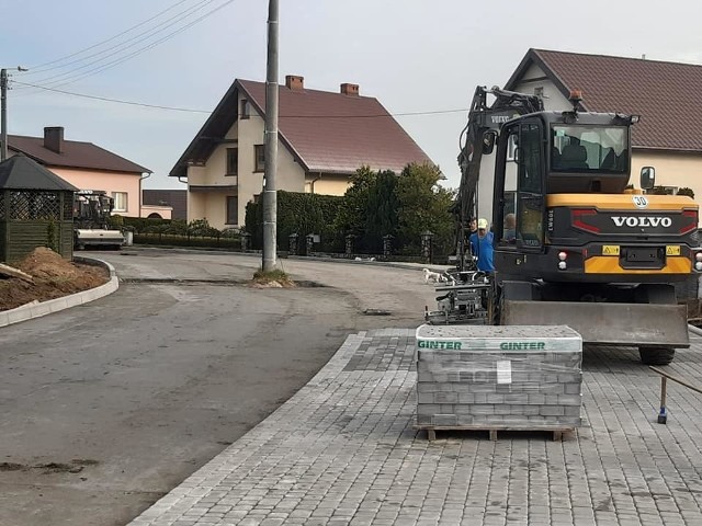 Przebudowy ulicy Słonecznej i Górnej w Lipnicy