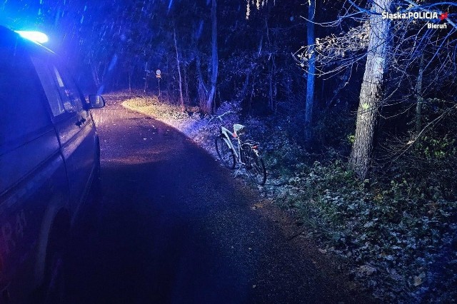 Przy -20 °C poruszał się na rowerze. 26-latek miał blisko promil alkoholu w organizmie