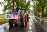 Protest rolników przeciwko "piątce" Kaczyńskiego. Utrudnienia w Bydgoszczy [zdjęcia]