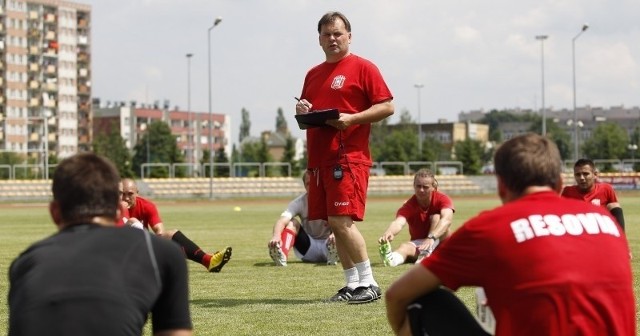 Trener Tomasz Tułacz.