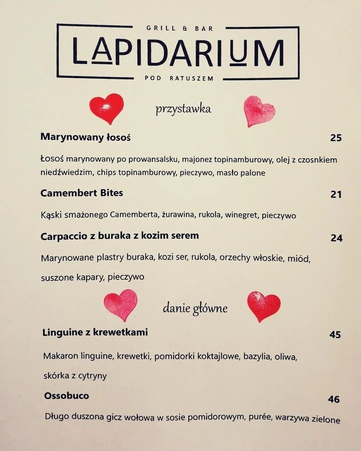 Z okazji Walentynek Lapidarium pod Ratuszem w Sandomierzu...