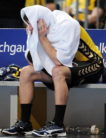 "Lwy" (na zdjęciu Uwe Gensheimer) przegrały w Chambery.