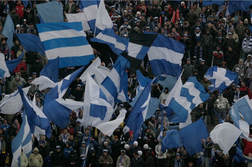 02.03.2008. Wielkie Derby Śląska na Stadionie Śląskim: Ruch...