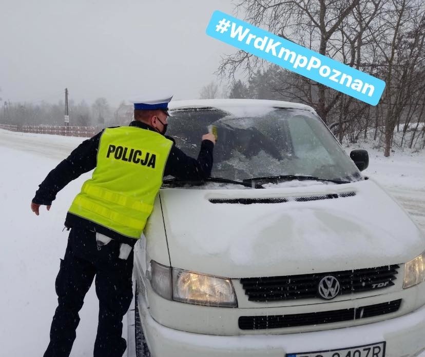 Policjanci z poznańskiej drogówki dziś zamiast radarów do...