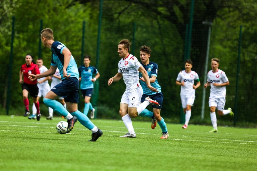 15.05.2021, Kraków, mecz centralnej Ligi Juniorów U-18...