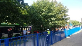 Wypadek na Branickiego w Białymstoku. Autobus zderzył się z osobówką