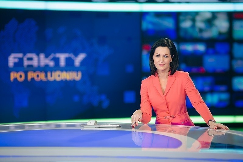 Diana Rudnik w studiu TVN24.

fot. Piotr Mizerski/TVN