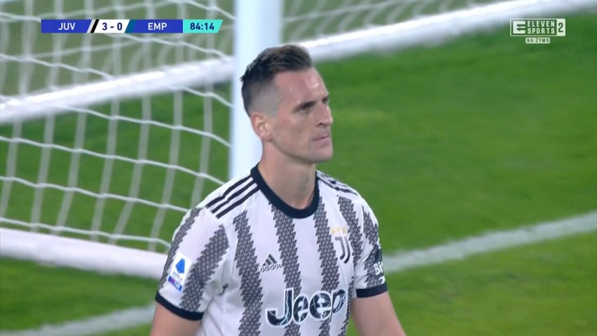 Liga włoska. Arkadiusz Milik znowu spudłował. Juventus rozbił Empoli, czyste konto Szczęsnego 