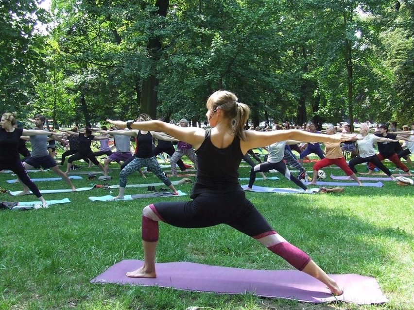 Joga w parku - kolejna edycja! Zapraszamy wszystkich miłośników do Parku Słowackiego