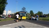 Katowice: potrącenie rowerzysty na Mikołowskiej