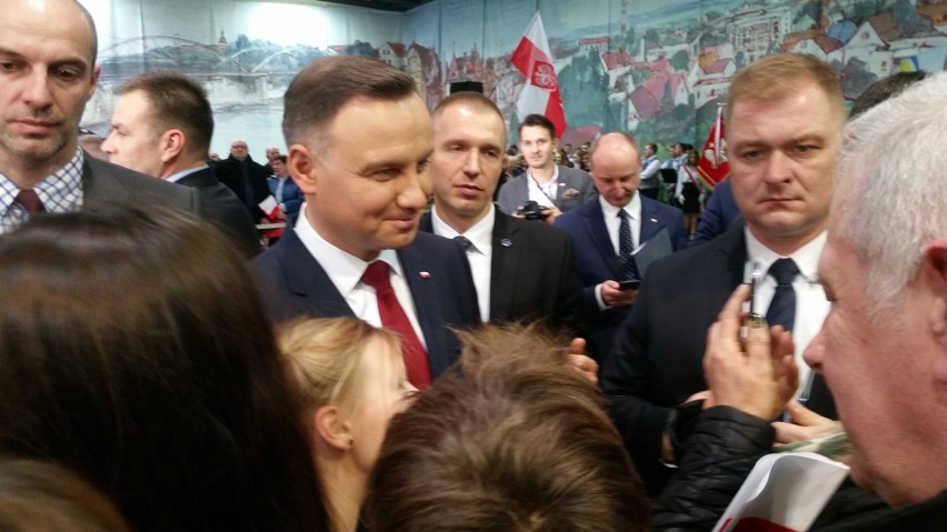 Spotkanie prezydenta RP Andrzeja Dudy z mieszkańcami...