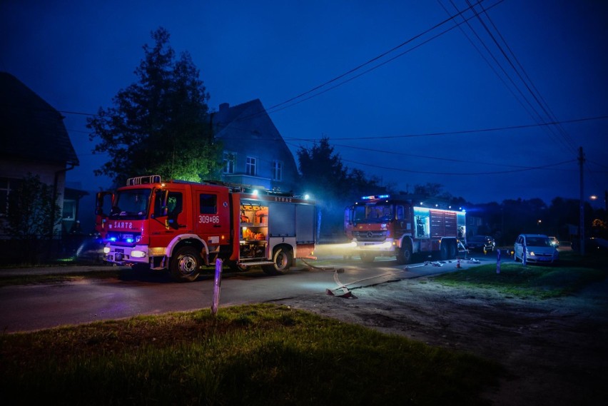 Do groźnego pożaru doszło w środę, 2 maja, na ul. Sportowej...
