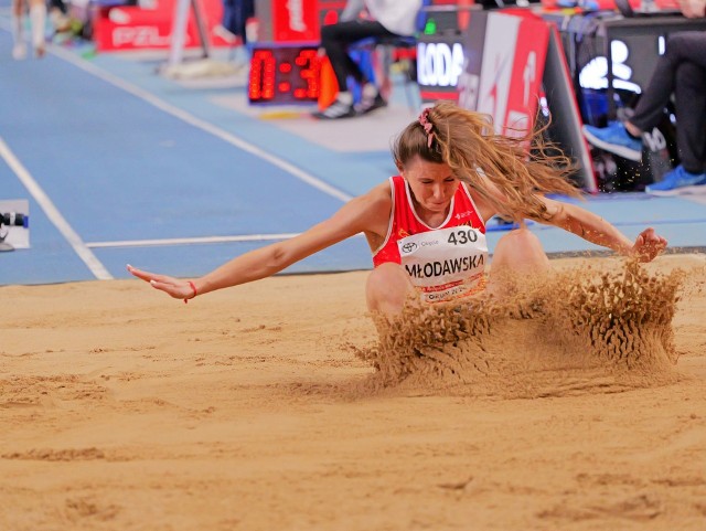 Karolina Młodawska z KKL Kielce była piąta w skoku w dal. Do podium zabrakło jej 1 centymetra!