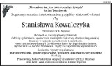 Zmarł Stanisław Kowalczyk, długoletni prezes GS w Wąsewie. Kondolencje wójta gminy Wąsewo