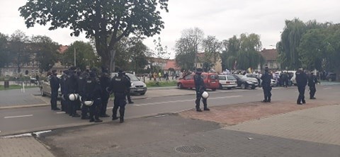 Policja przygotowana na Marsz Równości w Słubicach.