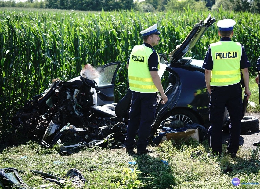 Wypadek na DK 62 na odcinku Włocławek - Radziejów