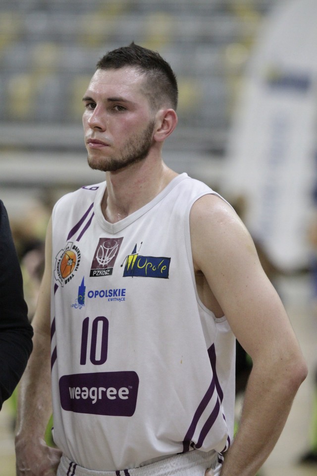 Wojciech Leszczyński zdobył 19 punktów dla zespołu z Opola.