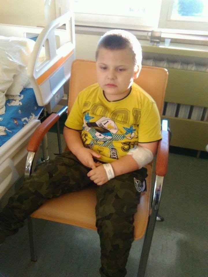 Sześcioletni Kubuś z Lelusina w gminie Chęciny walczy z ostrą białaczką. Pilnie potrzebna krew!