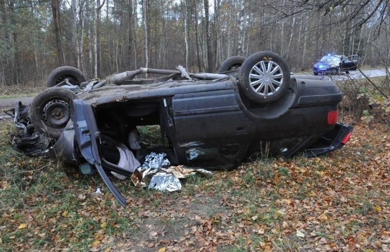 Kajanka - Żerczyce. Groźny wypadek kierowcy audi (zdjęcia)