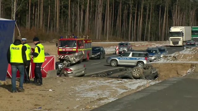 Wypadek w miejscowości Dybki