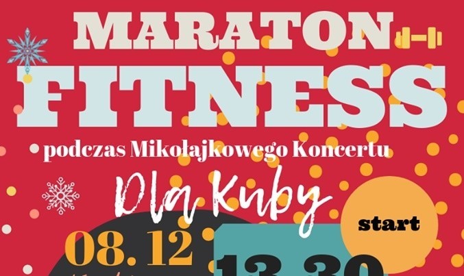 Pińczów. Mikołajkowy Charytatywny Maraton Fitness z dedykacją dla Kuby Wieczorka. Można pomóc chłopcu walczyć z rakiem kości