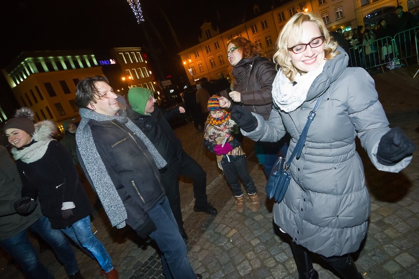 Tak Bydgoszcz witała nowy rok na Starym Rynku