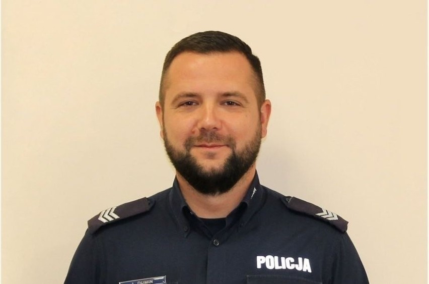 Policjant Roku 2019| W powiecie włoszczowskim zwyciężył Sierżant sztabowy Łukasz Dumin