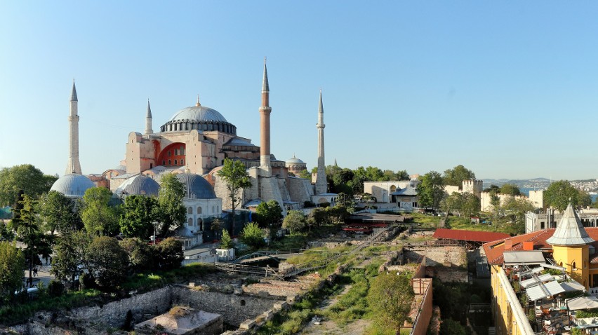 Hagia Sophia, pierwotnie świątynia chrześcijańska, później...