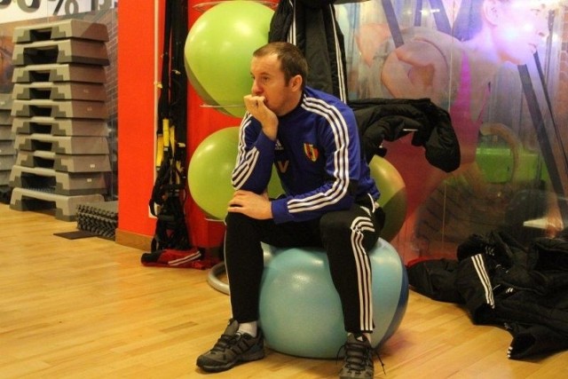 Piłkarze Korony trenowali w klubie fitness