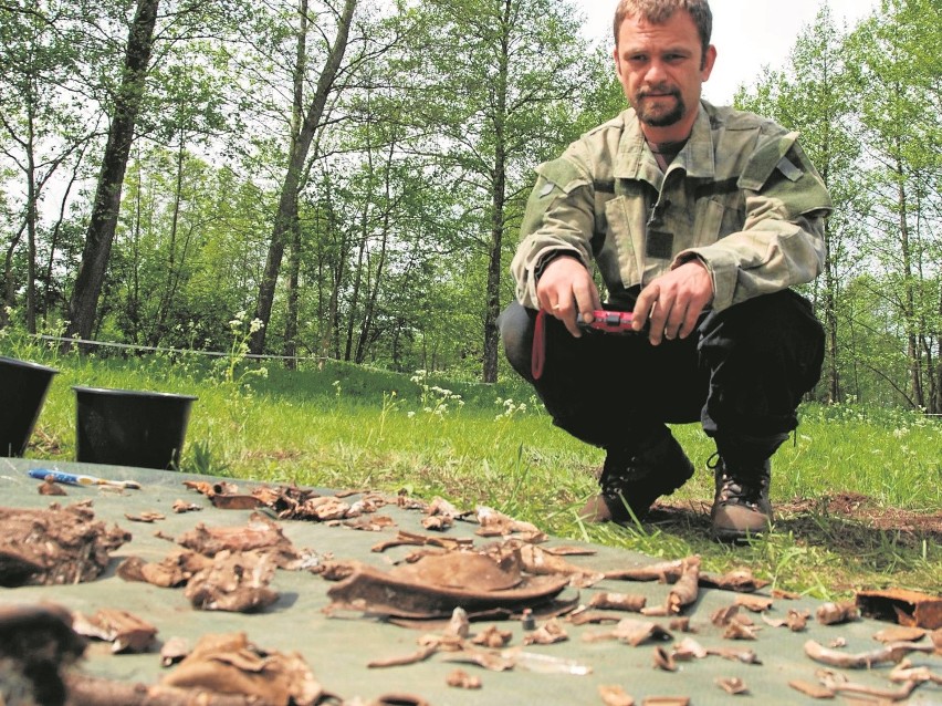 Olaf Popkiewicz podczas kręcenia jednego z odcinków programu...