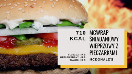 McWrap Śniadaniowy - 710 kcal