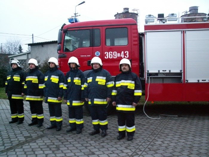 Nowy wóz bojowy strażaków z Chodcza
