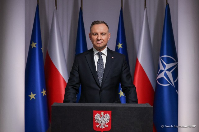 Prezydent Andrzej Duda w orędziu wezwał do udziału w wyborach parlamentarnych oraz referendum 15 października.
