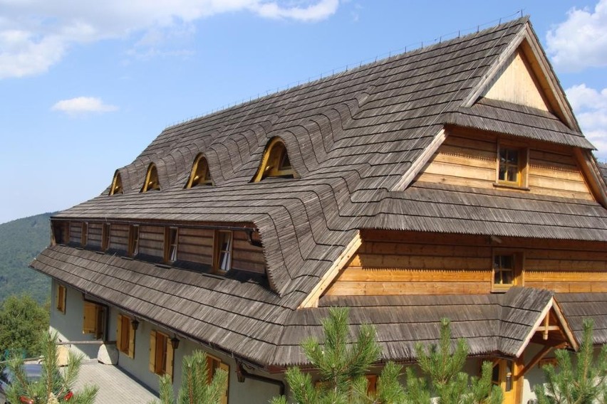 Gonty drewniane na dach