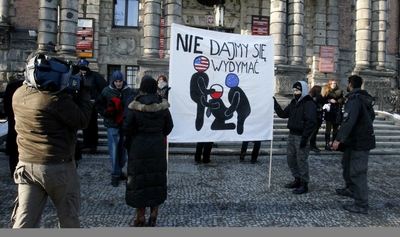 ACTA. Trzeci protest w Szczecinie