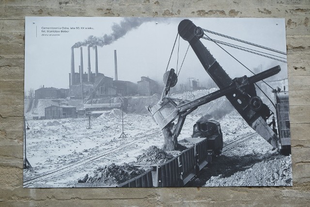 Przy kamionce "Piast" odsłonięto stałą wystawę prezentującą opolskie cementownie.
