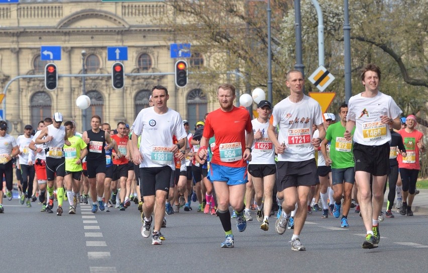 Łódź Maraton Dbam o Zdrowie 2014 [ZDJĘCIA I FILM Z TRASY]