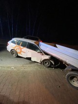 Wypadek pod Krakowem na drodze krajowej 79. Cud, że nikt nie zginął             