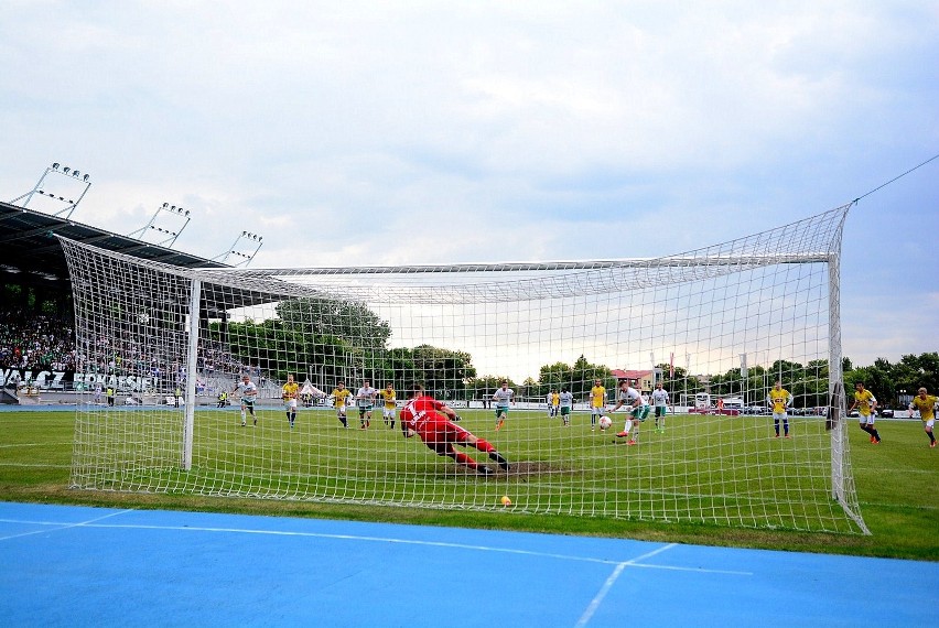 Radomiak Radom pokonał u siebie Olimpię Elbląg 4:0.