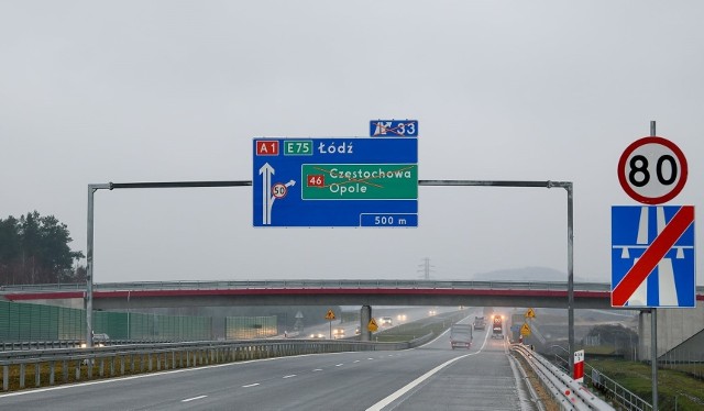 Autostradową obwodnicę Częstochowy otwarto 23 grudnia 2019 roku. Od tego momentu można nią poruszać się z maksymalną prędkością 80 km/h.