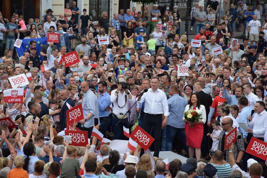 Andrzej Duda w Głogówku: "Tusk, to największy kłamca polityczny"