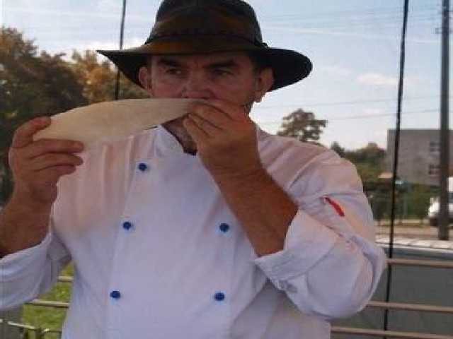 Mistrz kuchni Wojciech Charewicz uczył wyszkowian, jak przyrządzić smaczną rybę