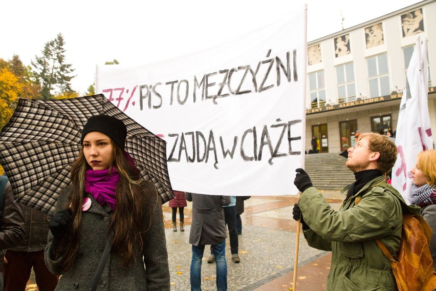 Strajk Kobiet w Białymstoku czyli kolejny Czarny Protest