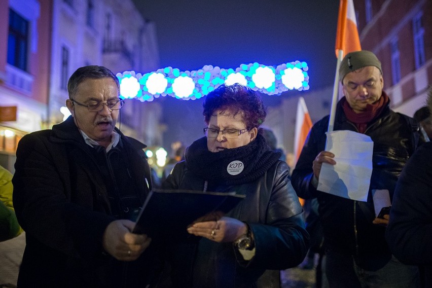 Tarnów. Kolejna manifestacja przeciwników rządu PiS