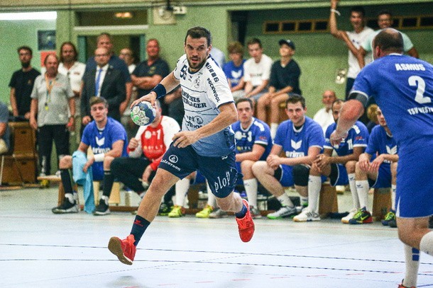 Były piłkarz ręczny PGE VIVE Kielce Michał Jurecki zadebiutował w barwach niemieckiego SG Flensburg-Handewitt [ZDJĘCIA]