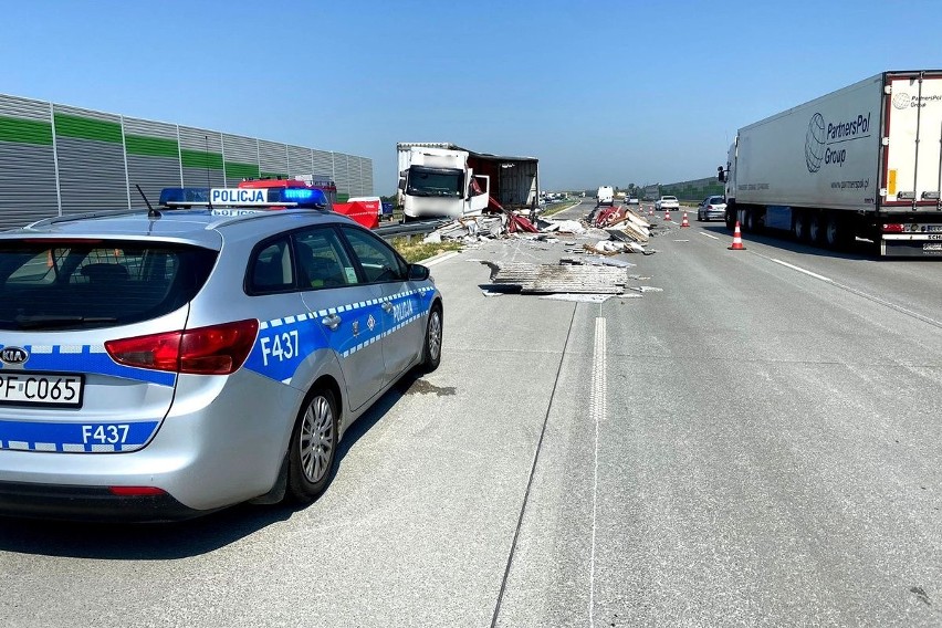 Seria śmiertelnych wypadków na autostradzie A1. Strażacy apelują o zachowanie szczególnej ostrożności