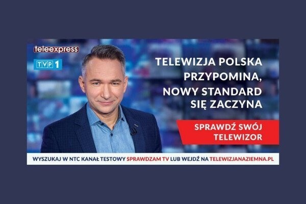 Telewizja Polska przypomina, nowy standard się zaczyna!